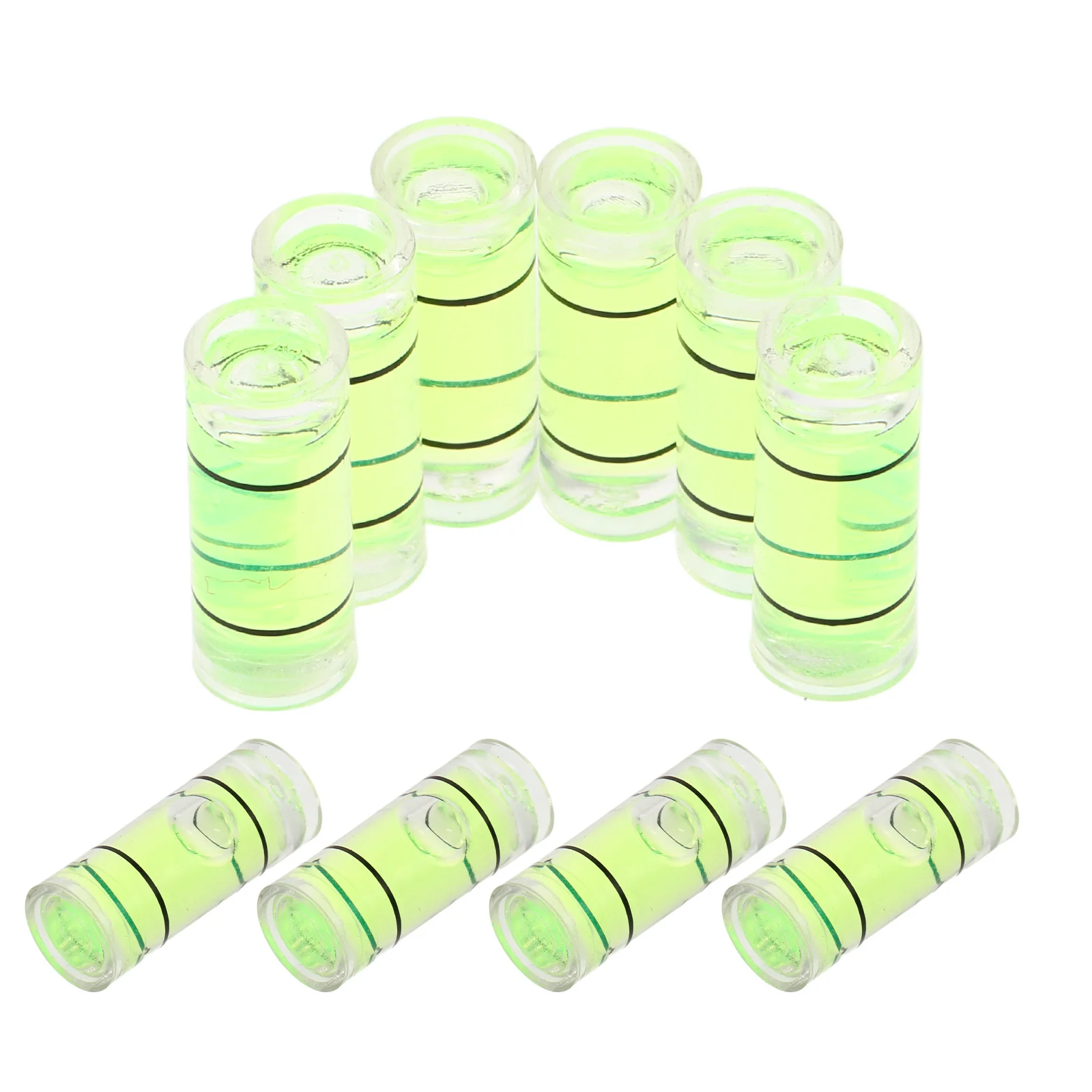 10 قطعة أداة مستوى صغير مستوى الكحول المدمجة لصورة النجارة معلقة لتقوم بها بنفسك مشاريع قياس الفقاعات المحمولة