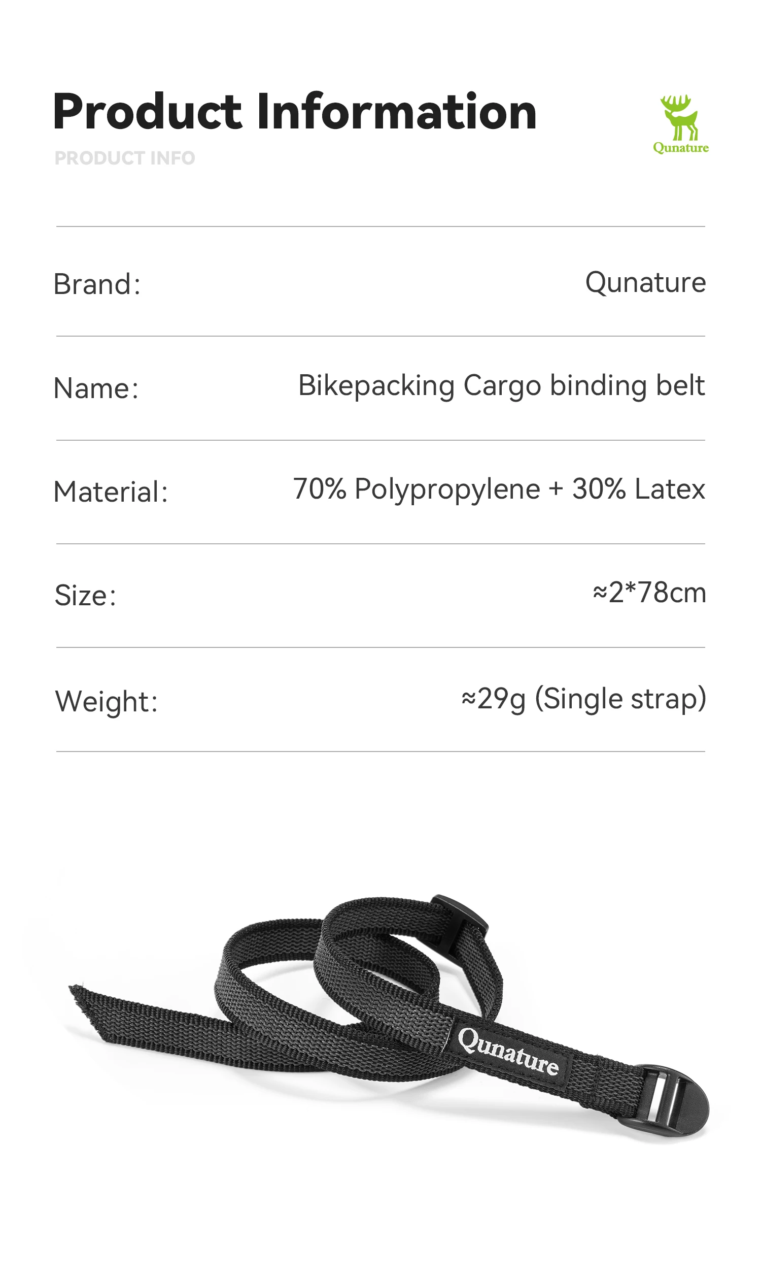 Qunature Fahrradtaschen, wasserdichte komprimierbare Taschen, Taschen für Gepäckträger, Bindegurte im Freien, Gepäckseile, Ladungsfixierung, Bindegurte – für Straßenräder, Mountainbikes und Reiseräder – Detail 15