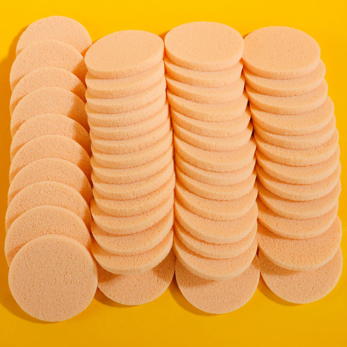 Esponja redonda para maquillaje facial, almohadillas de aire, herramienta de maquillaje lavable, cosmética, 10/100/200/300 piezas