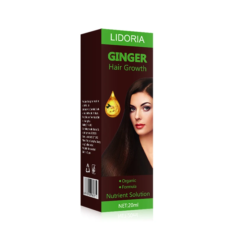 Hair Growth Producta Ginger Hair Growth Serum Spray Hair Thinning Treatment Hair Care Essential Oils Dense Hair Growth Beauty