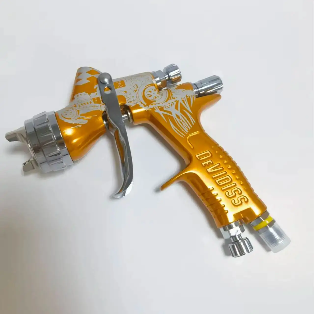 

Bestseller DEVIDISS 2 HVLP ITALCO Spray Gun 1.3mm 600ml Tank PRO 600ML 1.3TIP Professional Paint Spray Guns Automotive Air Hvlp
