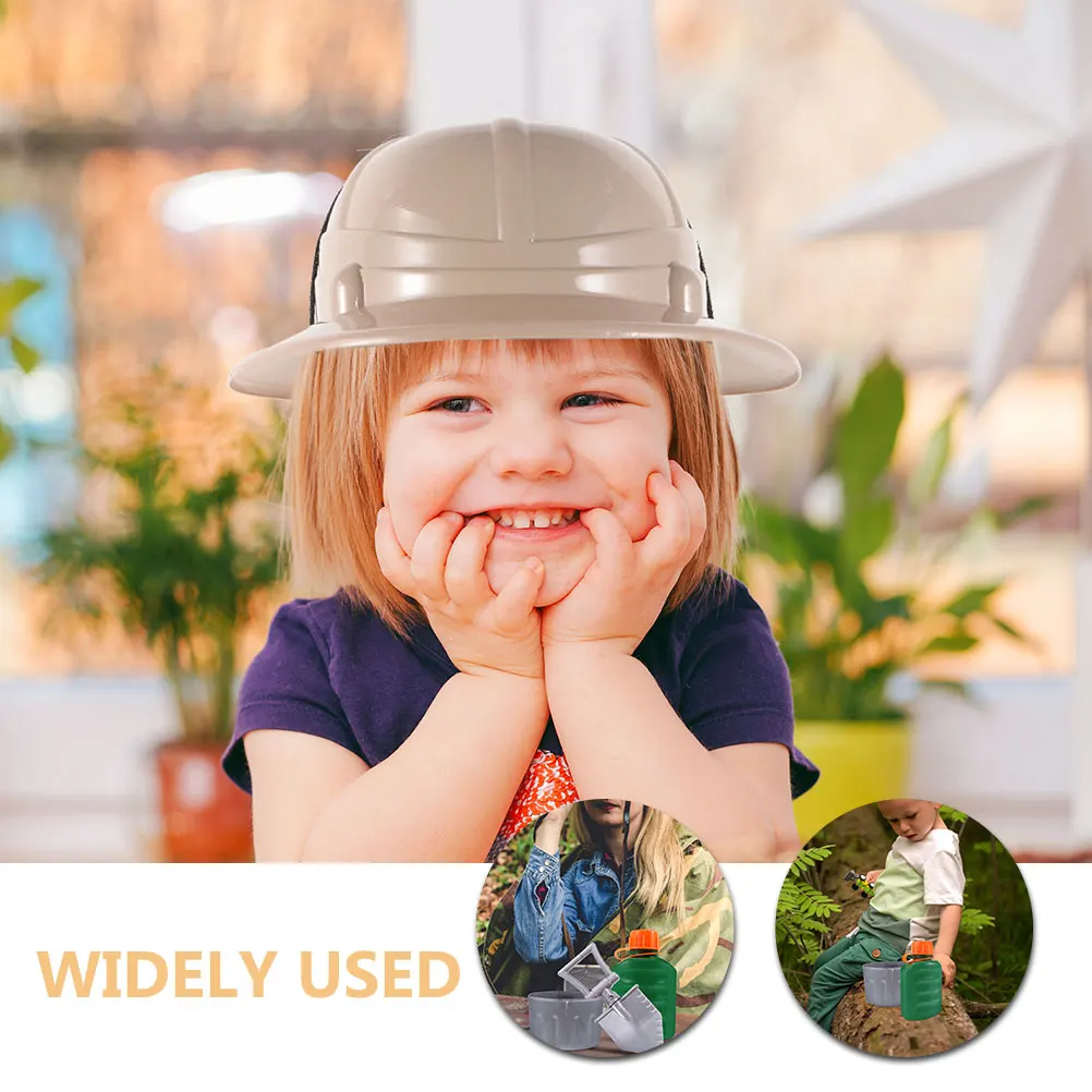 Rekwisieten Kindergereedschap voor prestatiekleding Jungle Thema Decor Plastic Ontdekkingsreizigers Kit Speelgoed Cosplay Gereedschap
