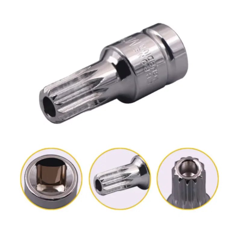 M16 H17 S8 Oil Sump Drain Plug Socket Wrench 3/8\'\' Drive Auto Repairing Transmission Gearbox Screw Wrench Car Repair Tool