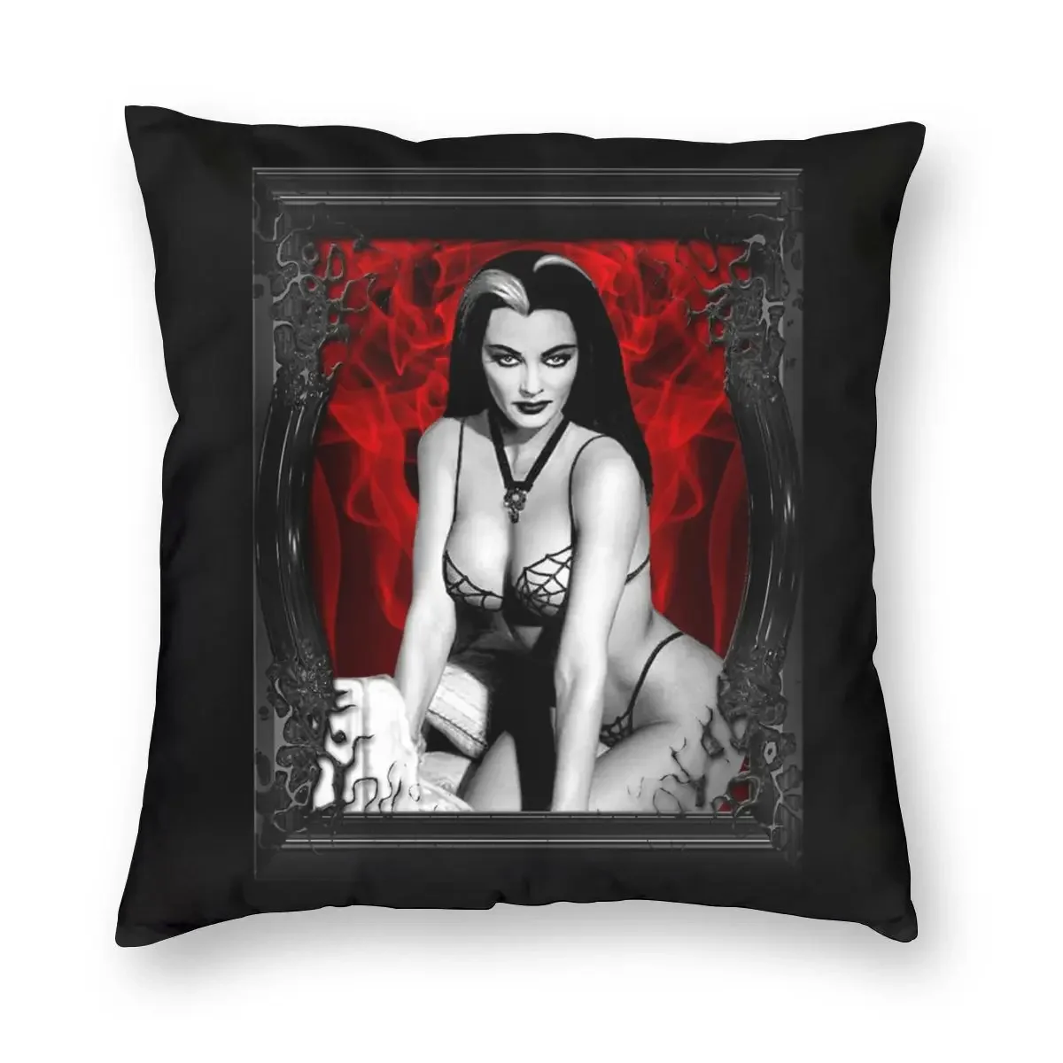 غطاء وسادة قماش مطبوع لتزيين المنزل ، غطاء وسادة ، زنبق ، مونستر ، فرانكنشتاين ، بسحاب ، رمي ، 45x45 سم #1