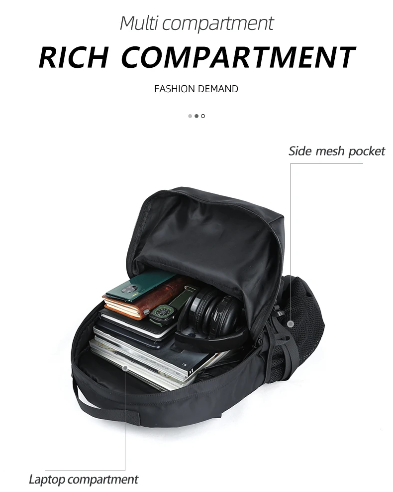 MOYYI Light Weight Casual Laptop Backpack for Men Large Space Waterproof Travel Daypack Women Teenage School Book Bag Bagpack