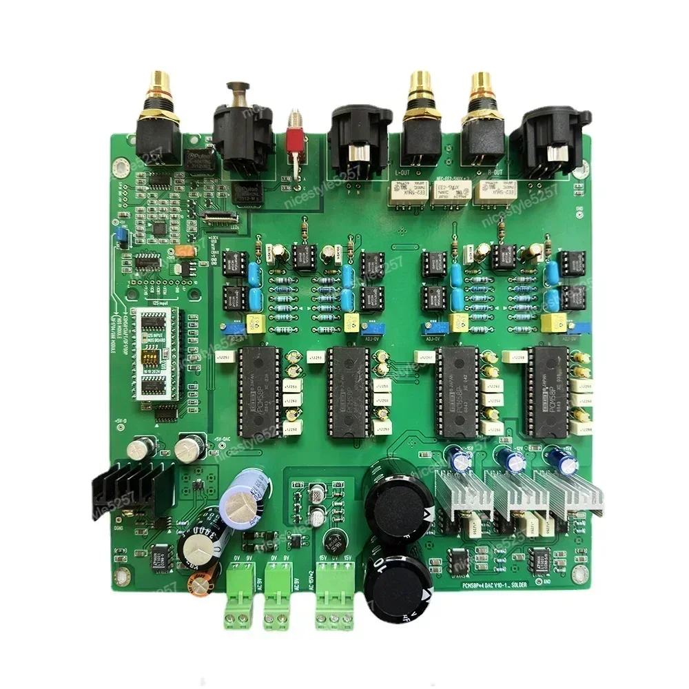 

PCM58P*4 Сбалансированный выход Коаксиальный/AES Вход ЦАП Декодирование CS8422 Поддержка приема Bluetooth USB-вход