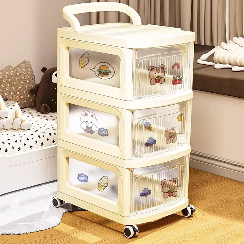 Mobile Beauty Kitchen Trolley Shelf Multi Layer Wheels Lounge Kitchen Trolley Storage Organization Rangement Cuisine Furniture