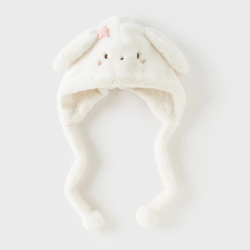 Dave Bella Children Plush Hat Winter Rabbit Panda Boys Girls Warm Ear Protection Hat Baby Cute Cap Fashion Soft Bonnet DB4254922
