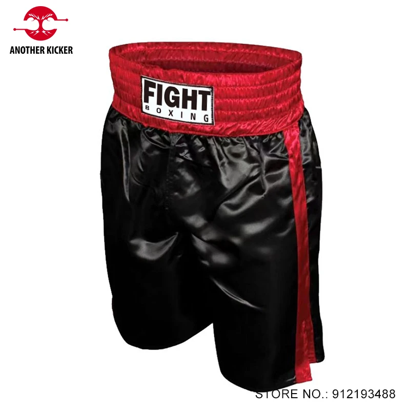 Boxing Shorts Premium Satin Kickboxing Fight Shorts Men Women Kids Muay Thai Pants Martial Arts Fighting Grappling MMA Shorts