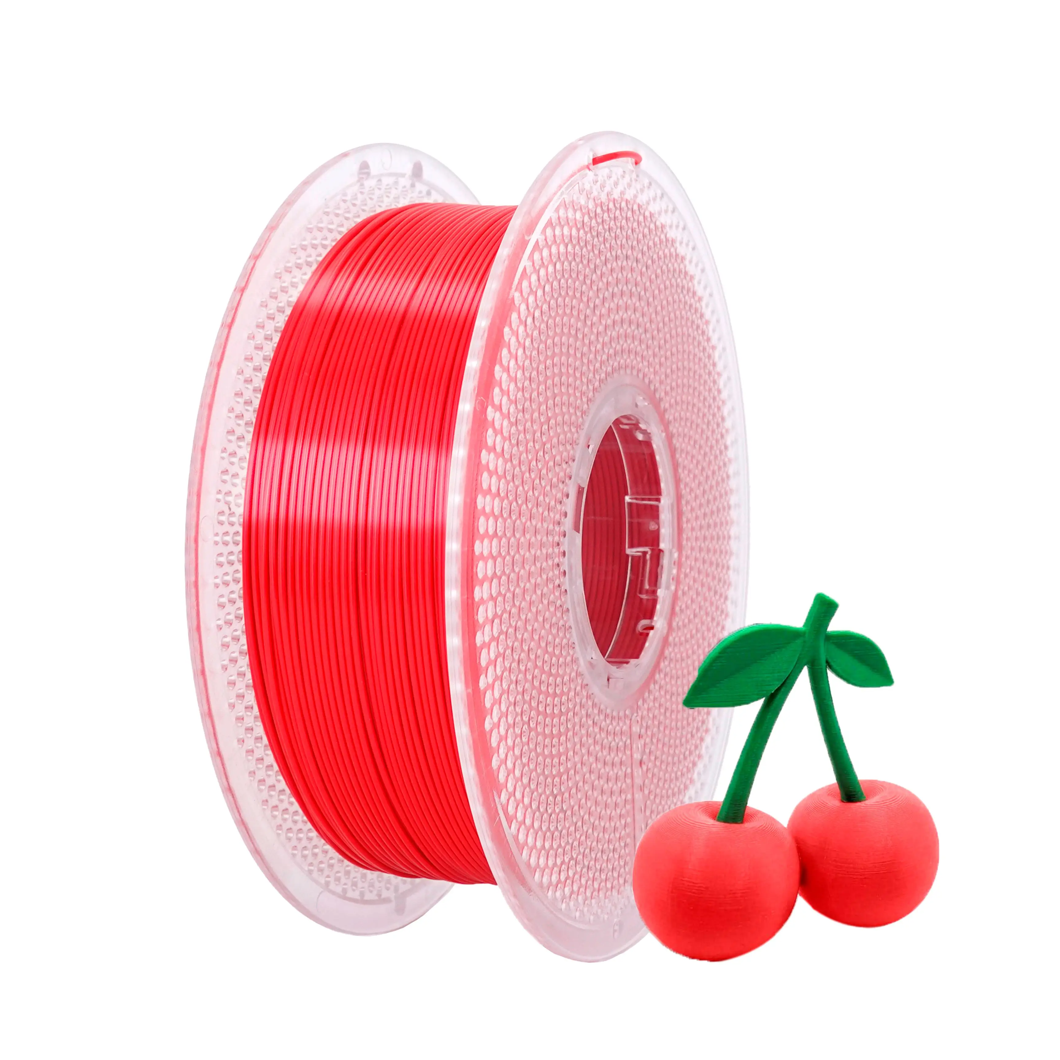 

PLA 1KG Silk Red 3D Printer Filament PLA Filament 1.75mm, Neatly Wound 3D Printing Filament 1.75mm, Dimensiona! Accuracy +/-0.0
