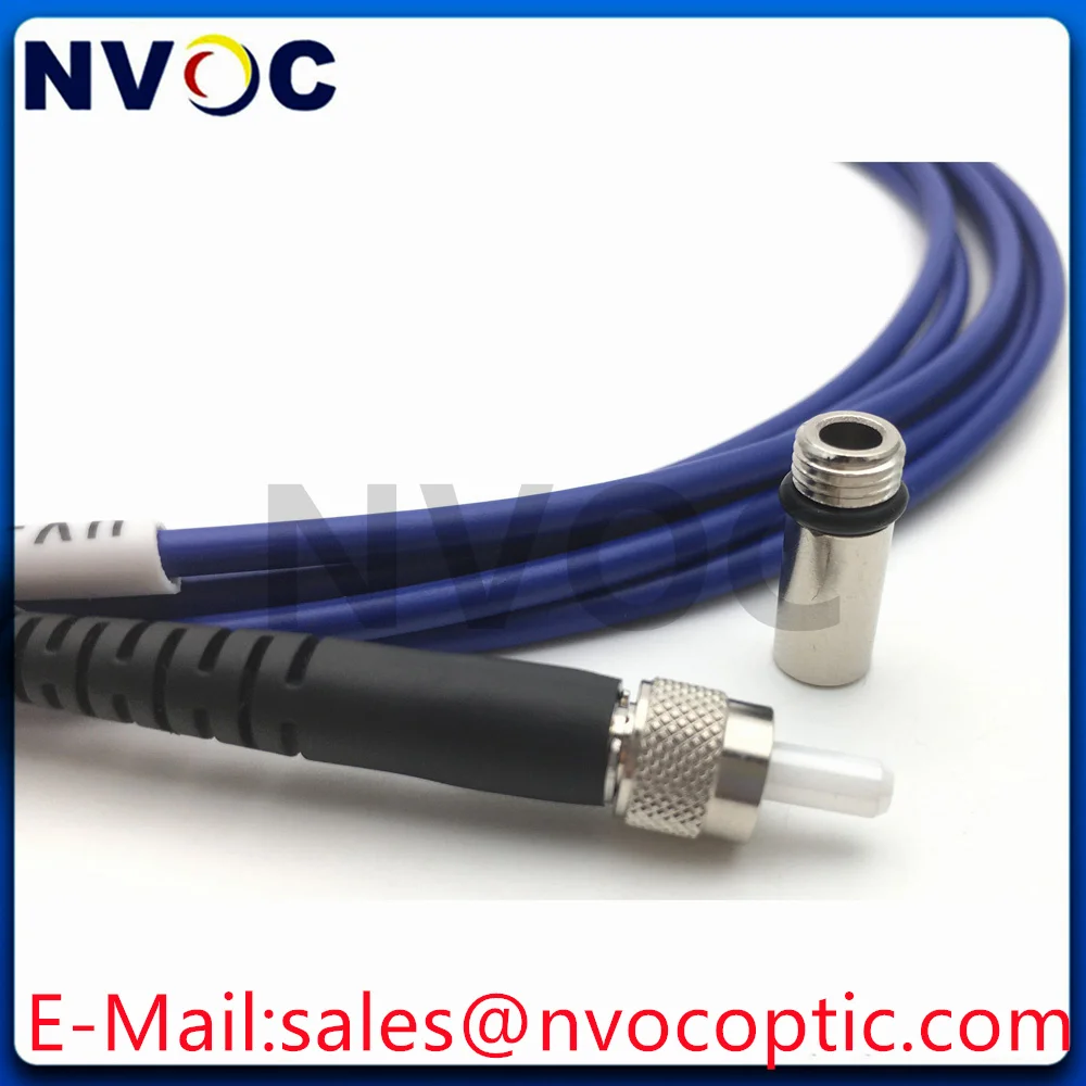 

UV-VIS SMA905-SMA 50um Silica Metal/Ceramic Ferrule MM SX 1M 2M Quartz 3.0mm Armored Fiber Optic Patch Cord Jumper Connector