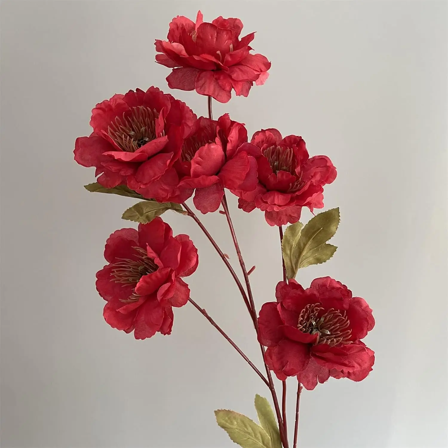 80cm Artificial Flowers Peonies Used for Home Room Vase Christmas Decor Fake Flowers Wreath Wedding Party Bouquet Accessories