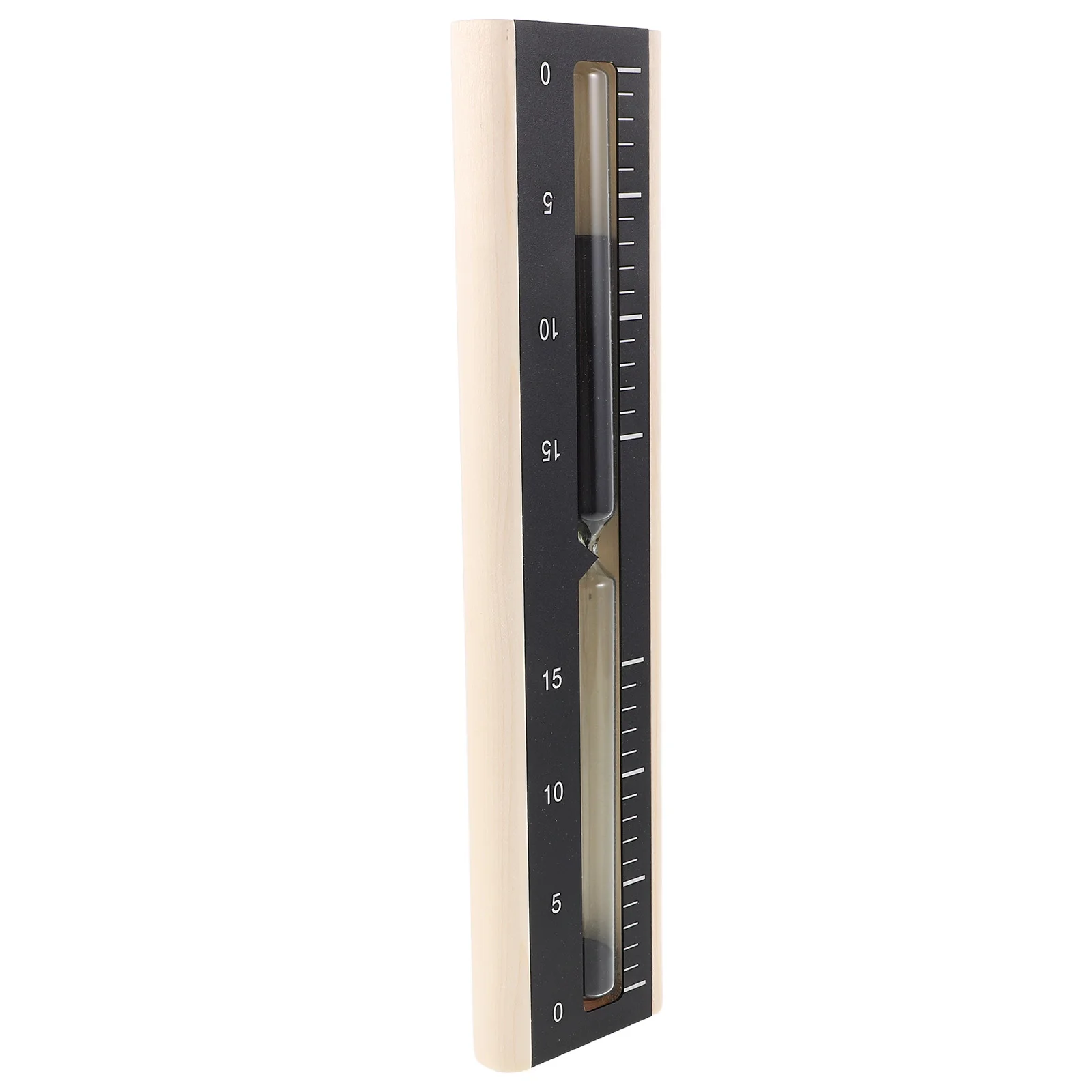 

Elegant Wooden Sauna Sand Timer HeatResistant Countdown Clock For Sauna Environments Spa Room Accessory
