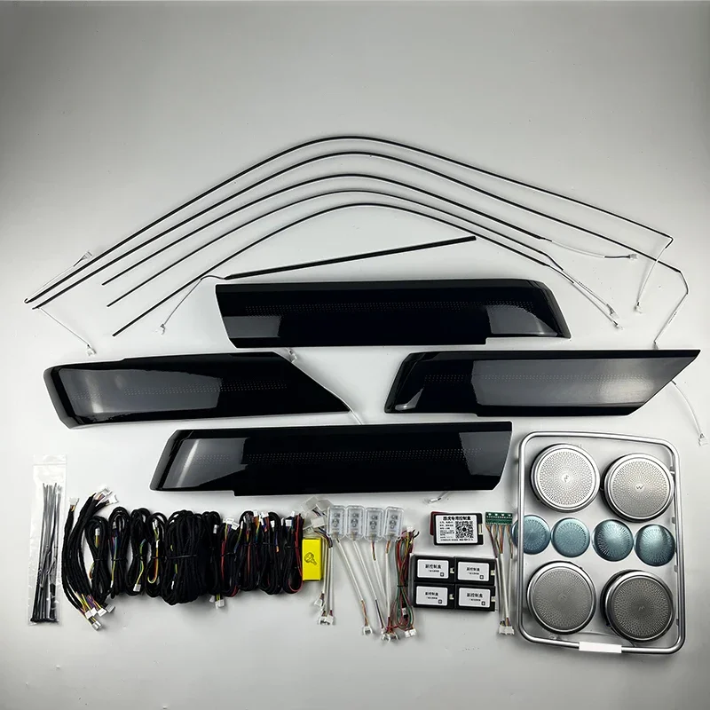 Led Ambient Light Speaker Cover Decorate Light Replace Style For Range Rover Vogue Sport 2014-2022