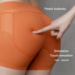 Peach Butt Natural Latex Hip Lifting Pants, Fake Butt Underwear, Natural Soft Beautiful Hip Cushion, Rich Buttocks