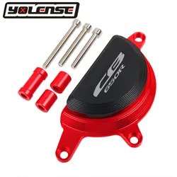 For HONDA CB650R CB650F CB 650R 650F Motorcycle CNC Engine Stator Cover Guard Crash Pads Frame Slider Protector