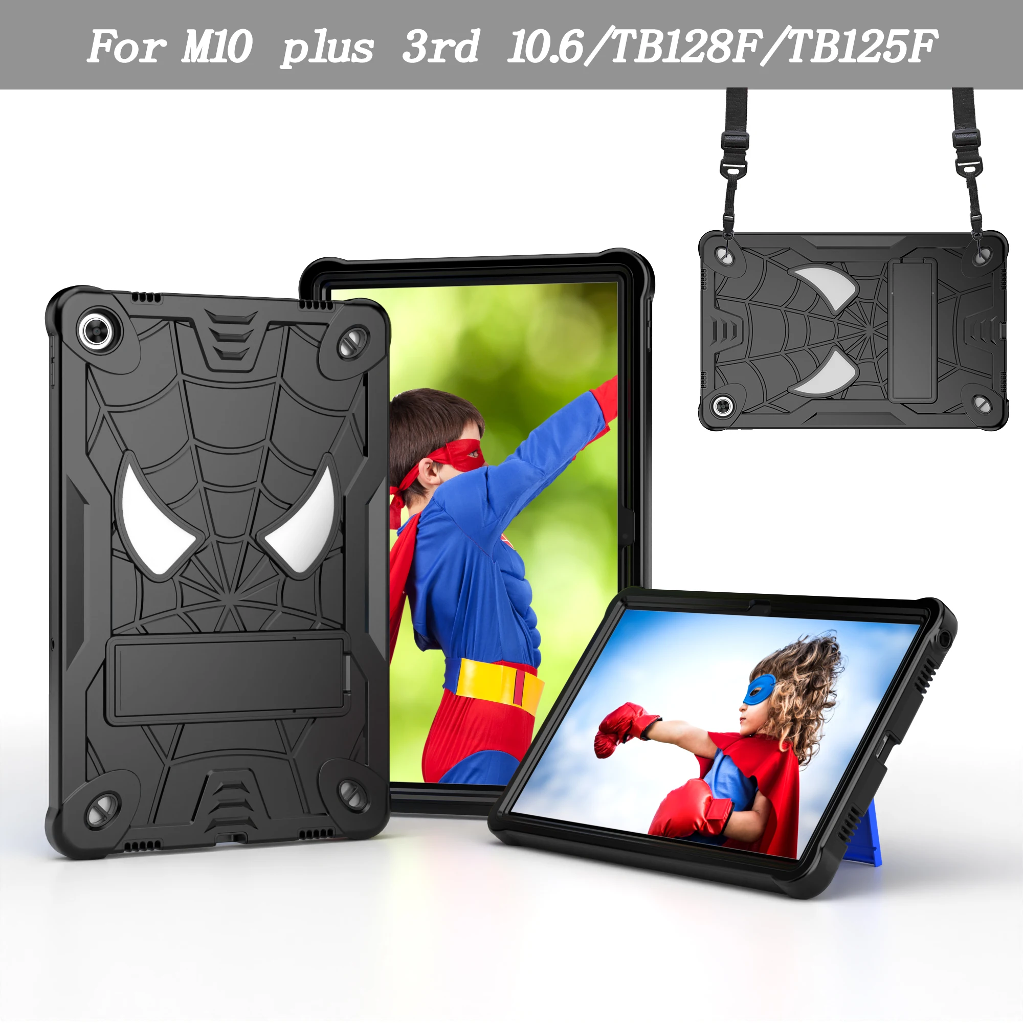 Case for Lenovo M10 Plus 3rd Gen Tablets Xiaoxi Pad 10.6 TB-128F Fundas M10 3rd 10.1 128FU TB328FU Kids Safe Protector Cover Coq