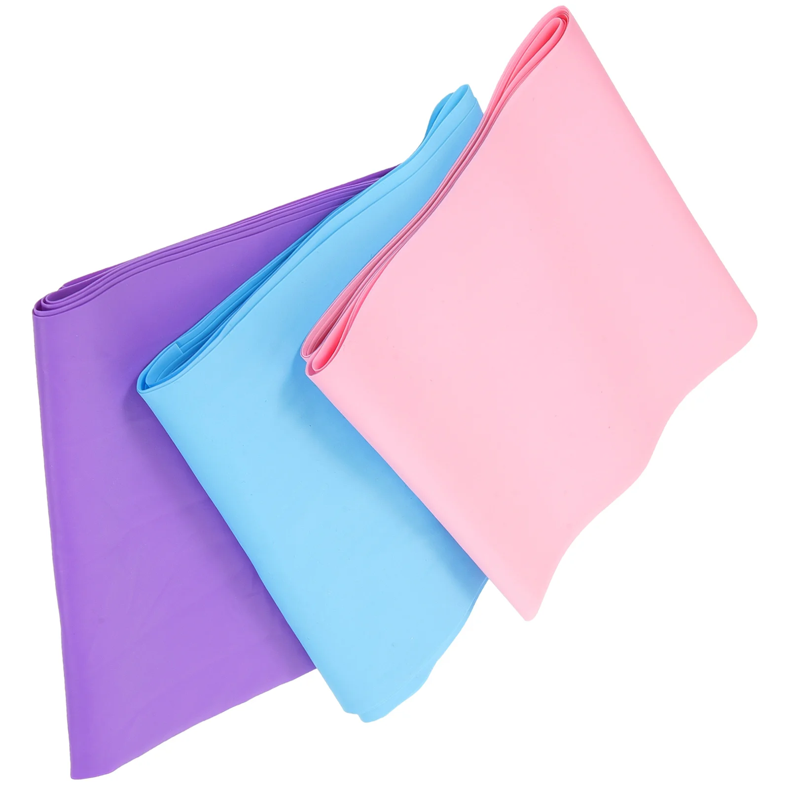 

3pcs Resistance Bands Set Pink 1500x150x0 Purple 1800x150x0 35 Blue 2000x150x0 35 Stretch Yoga Exercise Bands for Home