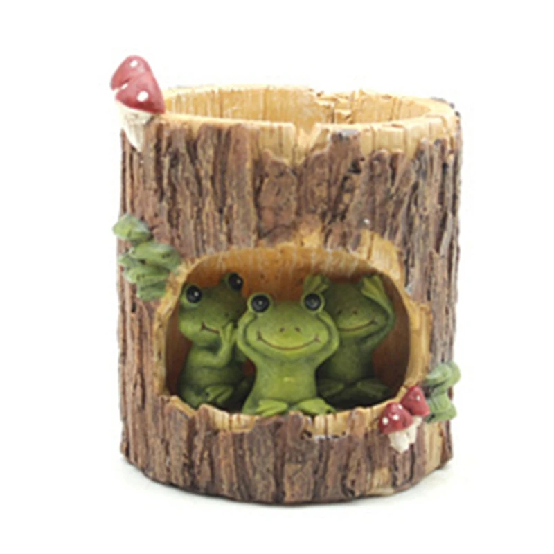 for Creative Resin Plant Flowerpot for Home Garden Decoration Gift for Office Home Bar Balcony Garden Anti-corrosion Dropship