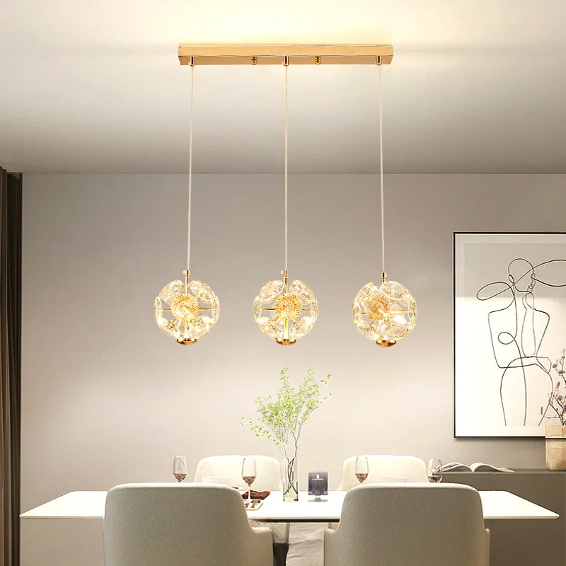 

Modern LED Pendant Lamp Bedside Hanging Chandelier for Living Dining Room Kitchen Island Home Decor Lighting Fixture Luster