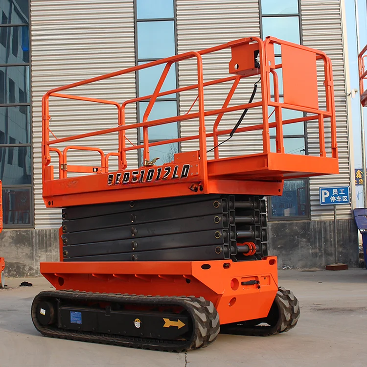 YG Hydraulic Scissor Lift Electric Track Crawler Scissor Lift Man Lift/Diesel Tracked Scissor Lift/All Terrain Lift Platform