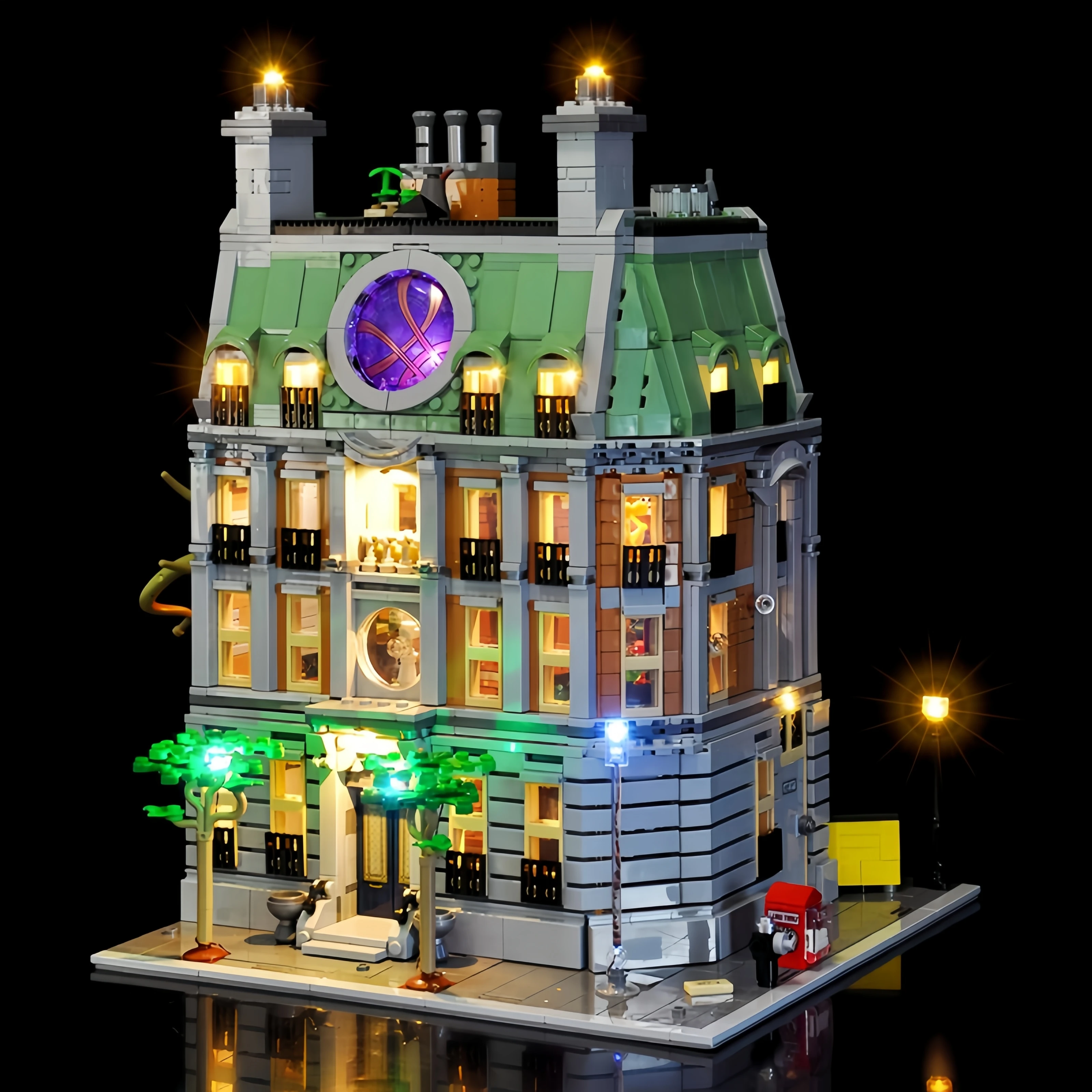 (Not the Building Blocks) LED Light For Lego Marver 76218 Sanctum Sanctorum Light Up your Model Decorative Lamp With Battery Box