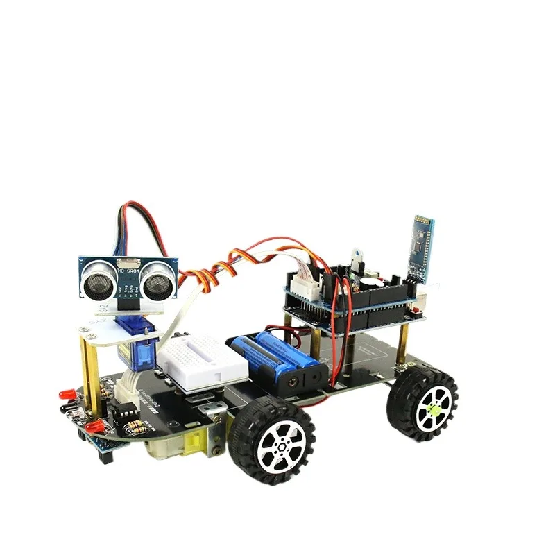 For STM32 Smart Car, Robot Kit, Tracking, Obstacle Avoidance, Remote Control, Bluetooth Car Kit, Maker DIY.