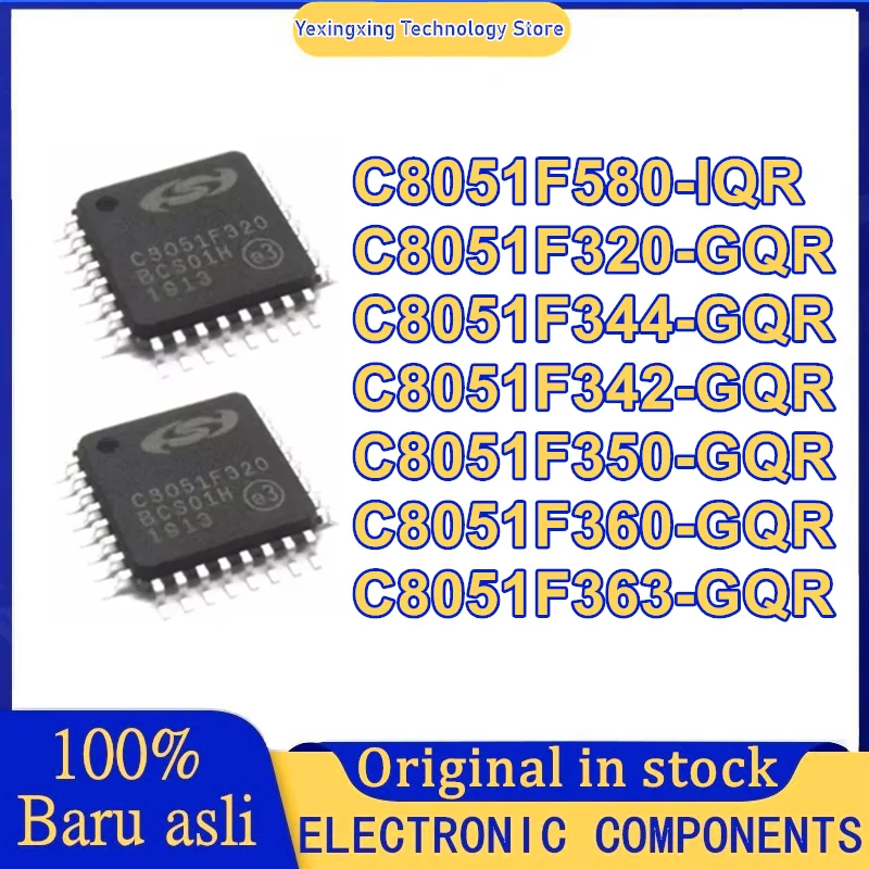 

C8051F580-IQR C8051F320-GQR C8051F344-GQR C8051F342-GQR C8051F350-GQR C8051F360-GQR C8051F363-GQR Чипсет IC Новый на складе