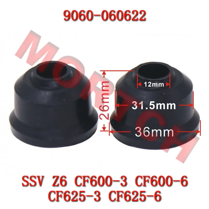 

Rubber Seat, Linkage Bar 9060-060622 For CF Moto SSV CF600-3 Z6 CF625-3 Z6