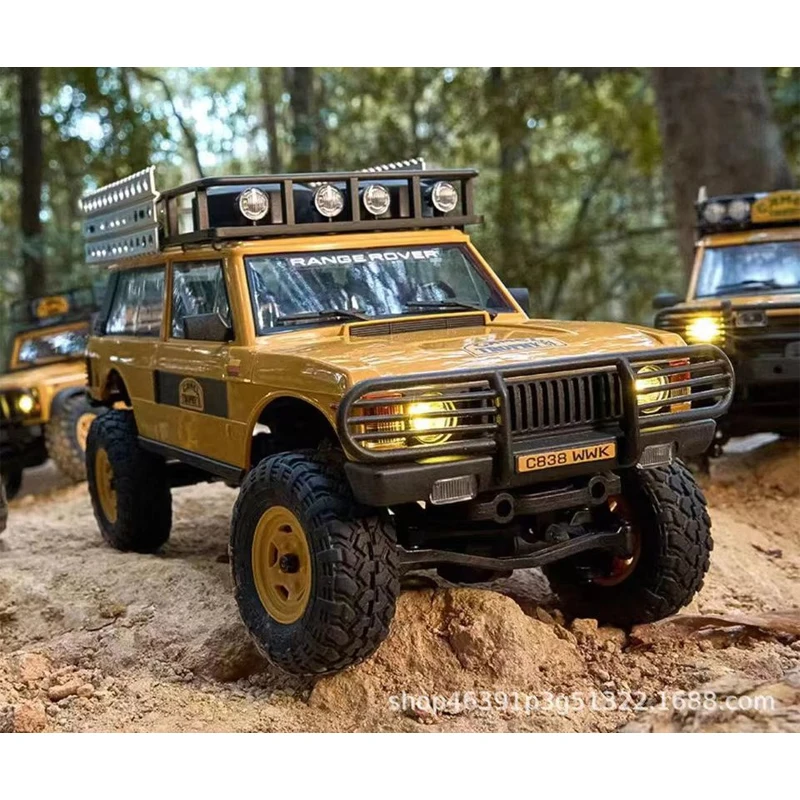 Fms FCX24M Schaal 1:24 Camel Cup Simulatie Defender RC Auto - Off-Road Klimmen Eerste Gen Range Rover Discovery Model Speelgoed Cadeau