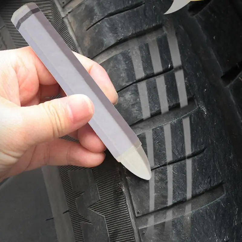 Tire Chalk Paint Stick Crayon Vehicles Paint Markers Anti-Scratch Removal Paint Pen Waterproof Vehicles Paint Markers For For