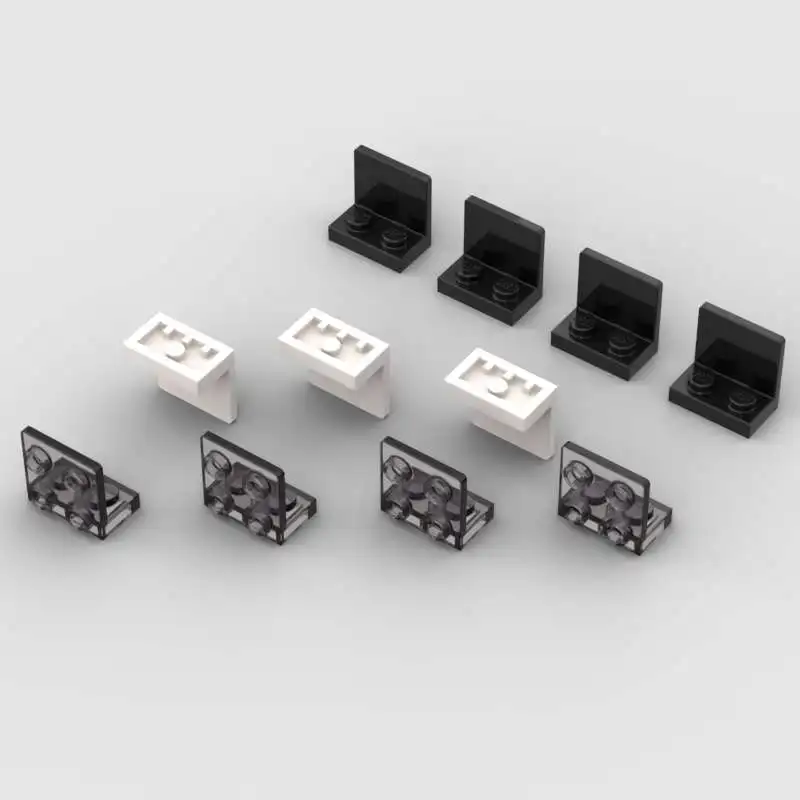 100pcs 99207 Bracket 1x2 Building Blocks Kit Inverted Plate Bricks Particle Puzzle Idea DIY Toys Children Birthday Kid Gifts