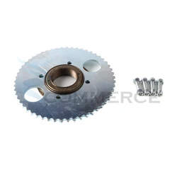 Electric Scooter Rear Wheel T8F 44T/54T 4 Bolt Sprocket Chain Drive Gear & Freewheel Adapter For Bicycle Pocket Pit Dirt Bike