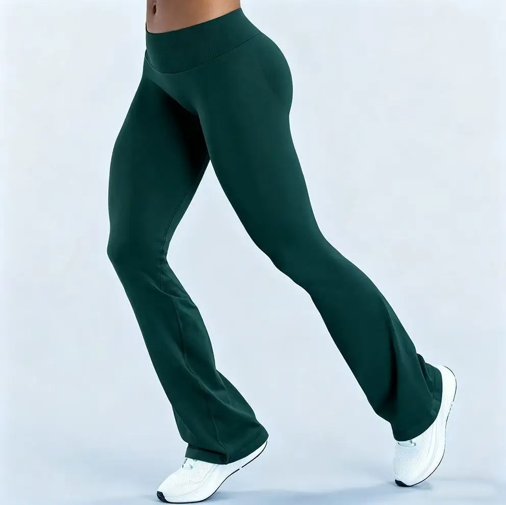 DFY Impact Flares Scrunch Booty Dames Gym Leggings Naadloze Fitness Workout Yoga Broeken Squat Proof Fashion Flared Pants