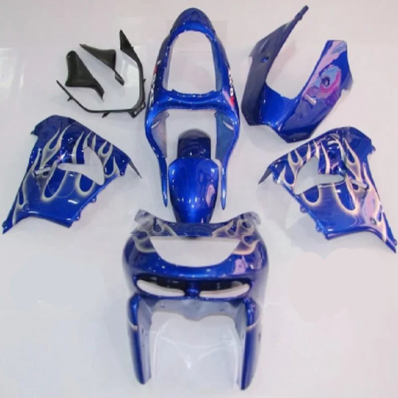 Motorcycle Fairings for Kawasaki ZX9R 2000 2001 Hight Quality Injection ABS Fairing Bodywork Kit blue white black ZX 9R 00 01