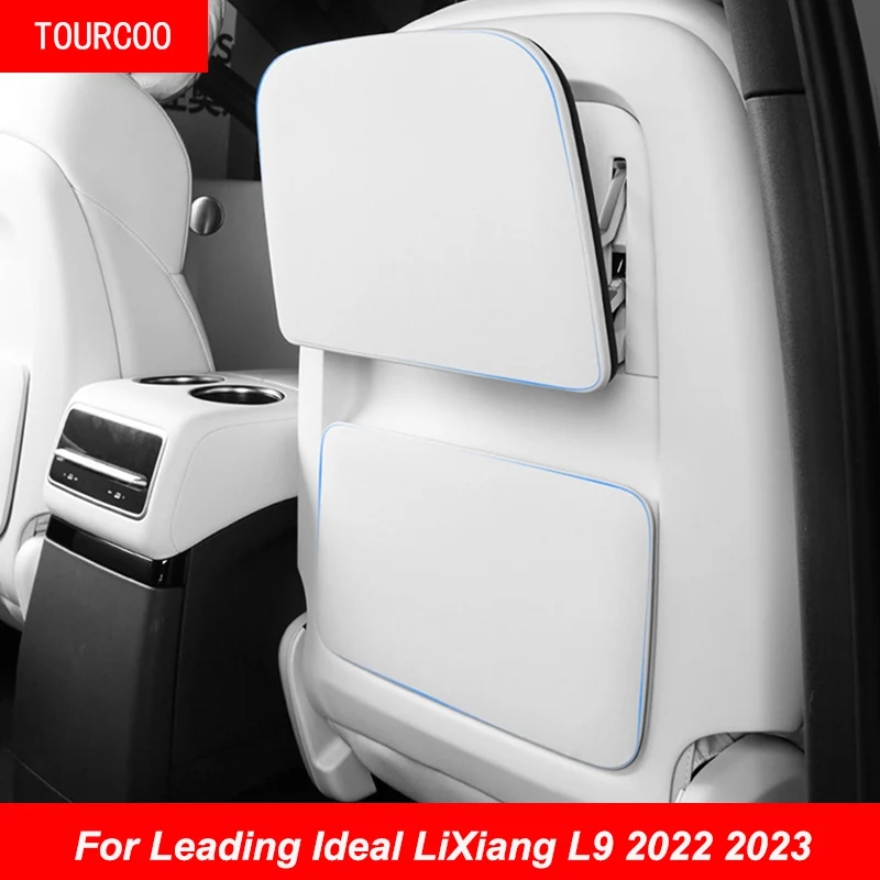 For Leading Ideal LiXiang L9 2022 2023 Rear Seat Anti Kick Decoration Small Table Protection Stickers Accessories