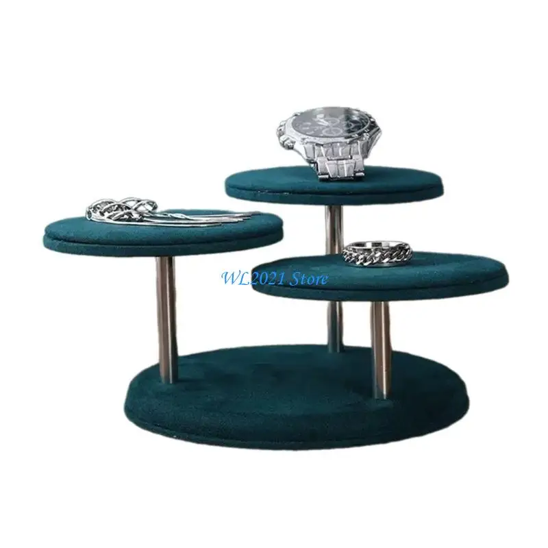 

G5GC Универсальная ювелирная подставка тканевая материал материал для браслета держатель Display Display Right идеально подходит