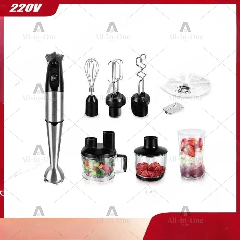 Household Handheld 10 in 1 Electric Cooking Stick Cooking Machine Blender Stirring Stick Blender