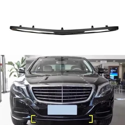 Front bumper bracket and decorative strip 2228800108 2228800821 For Benz S-Class W222 S320 S400L S500 S600 2014-2015