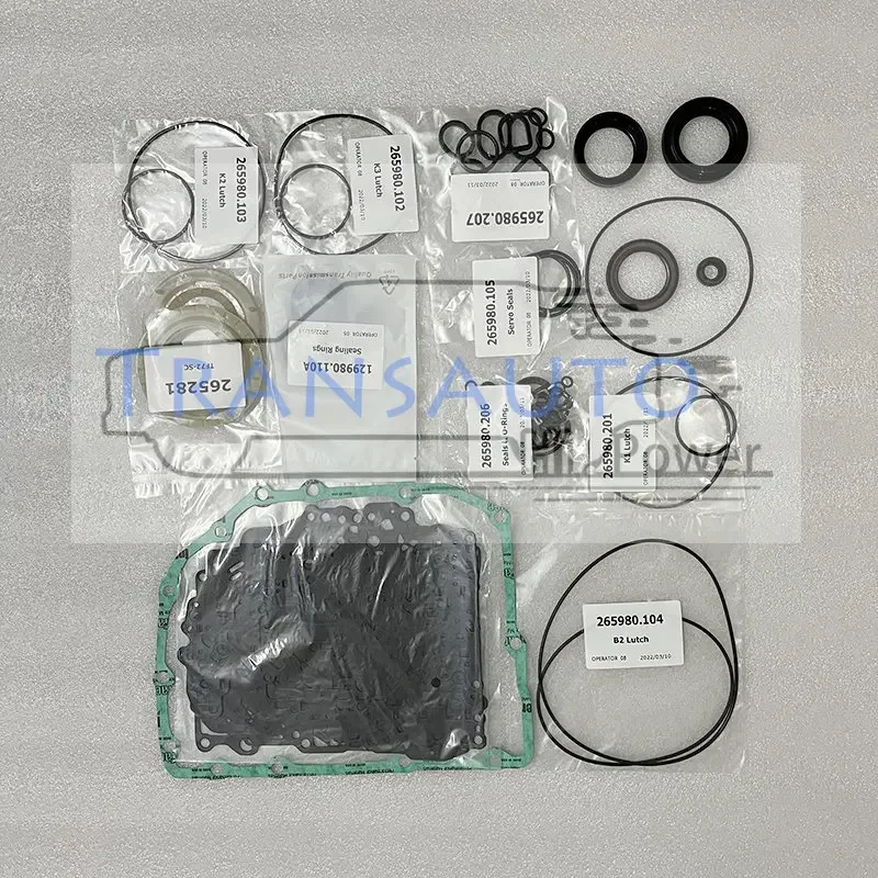 TF72-SC TF71-SC Transmission Master Overhaul Repair Kit Friction Steel Plate For BMW  TF72 Gearbox Oil Seal Disc Kit