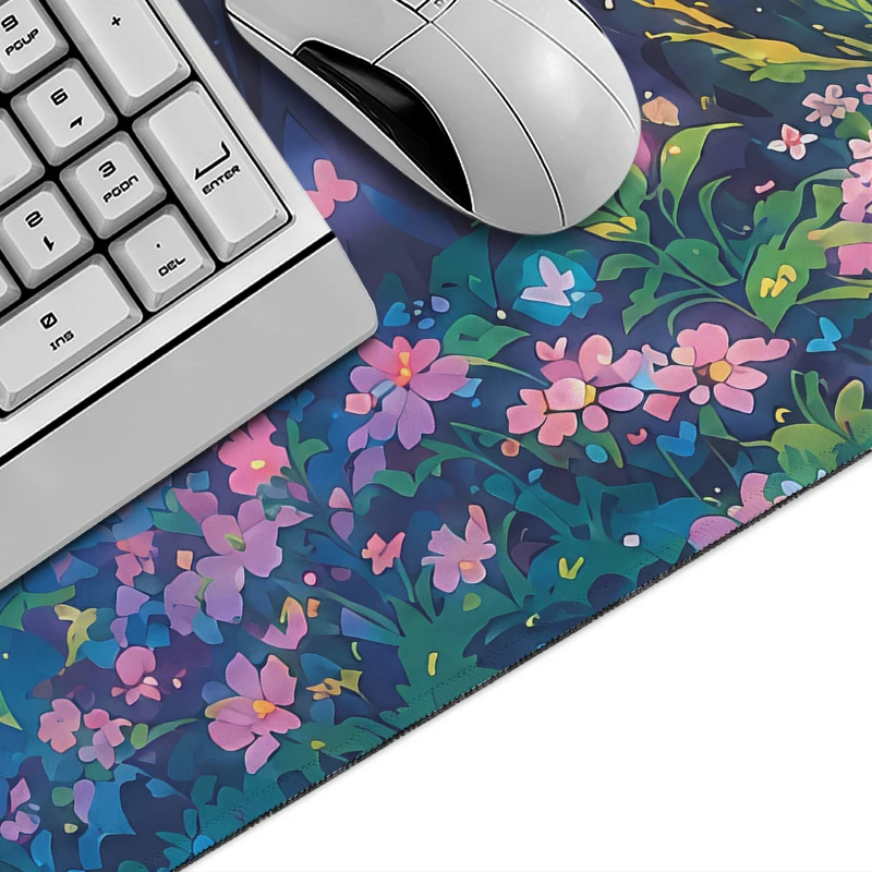 Mouse Pad Gaming Sakura Forest Torii Gate Mousepad XXL Mechanical Keyboard Pad Office Soft Non-Slip Desktop Mouse Pad