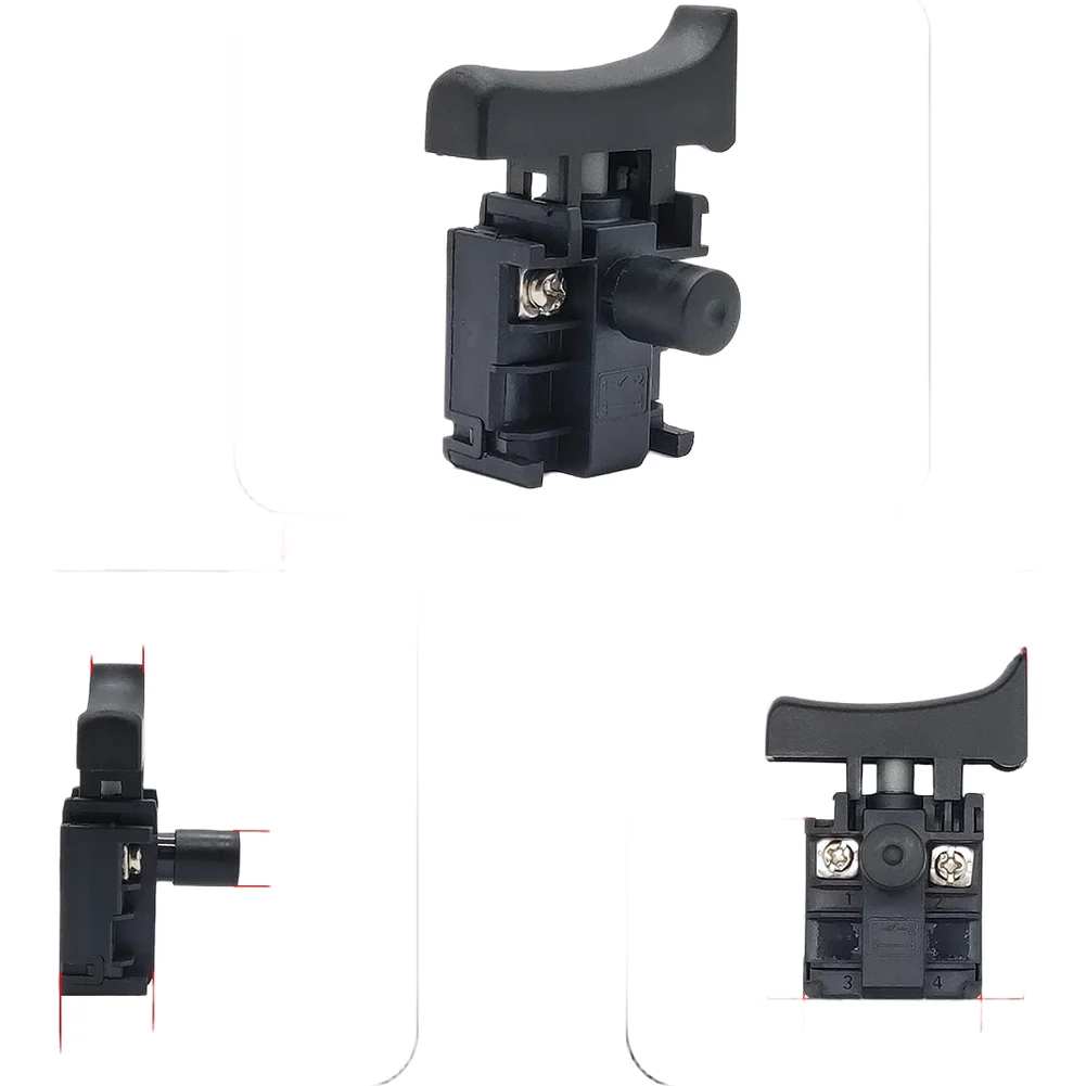 1pc 6 Inch 8 Inch Brushless Lithium Chainsaw Switch Power Button Replacement Parts 42mm For Electric Saw Power Tools Accessories