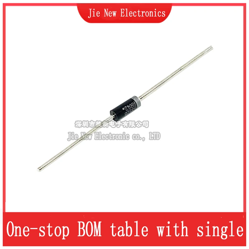 20PCS  CASE17 1N5383B 1N5384B 1N5386B 1N5387B 1N5388B 150V/160V/180V/190V/200V 5W Zener Diodes DO-27