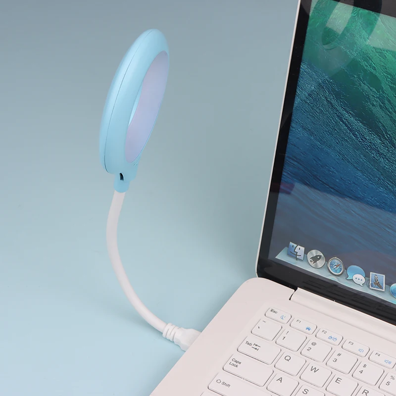 USB Light Portable LED Light Eye Care Study Reading Desk Lamp For Power Bank Camping PC Laptops Direct Plug Night Light【A】