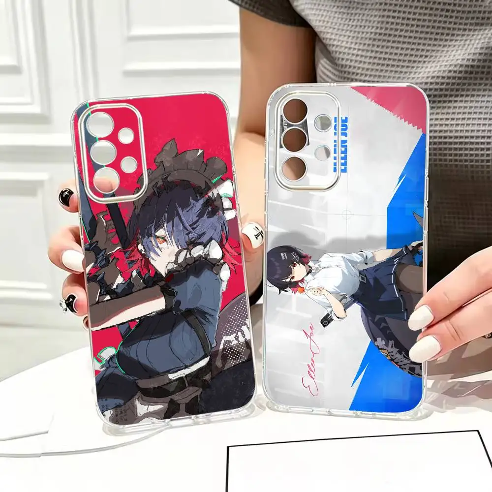 Cool Game ZZZ ellen   Basic Phone Case For Samsung S25,24,23,22,21,10,9,Ultra,Plus,Lite Transparent