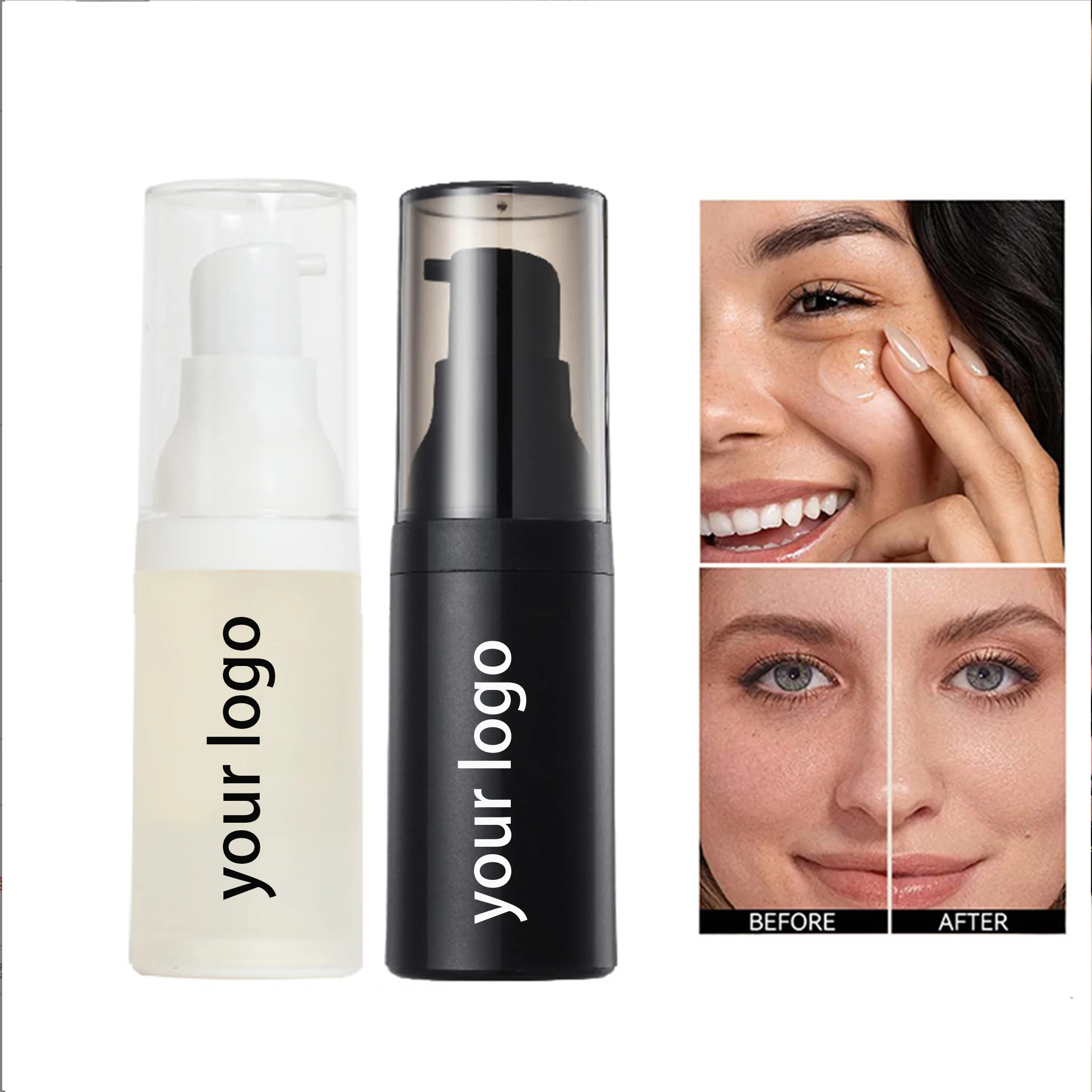 Private Label Custom Logo Moisturizing Primer Deep Hydrating Improve Dry Skin Natural Primer Wholesale Makeup Foundation Cream