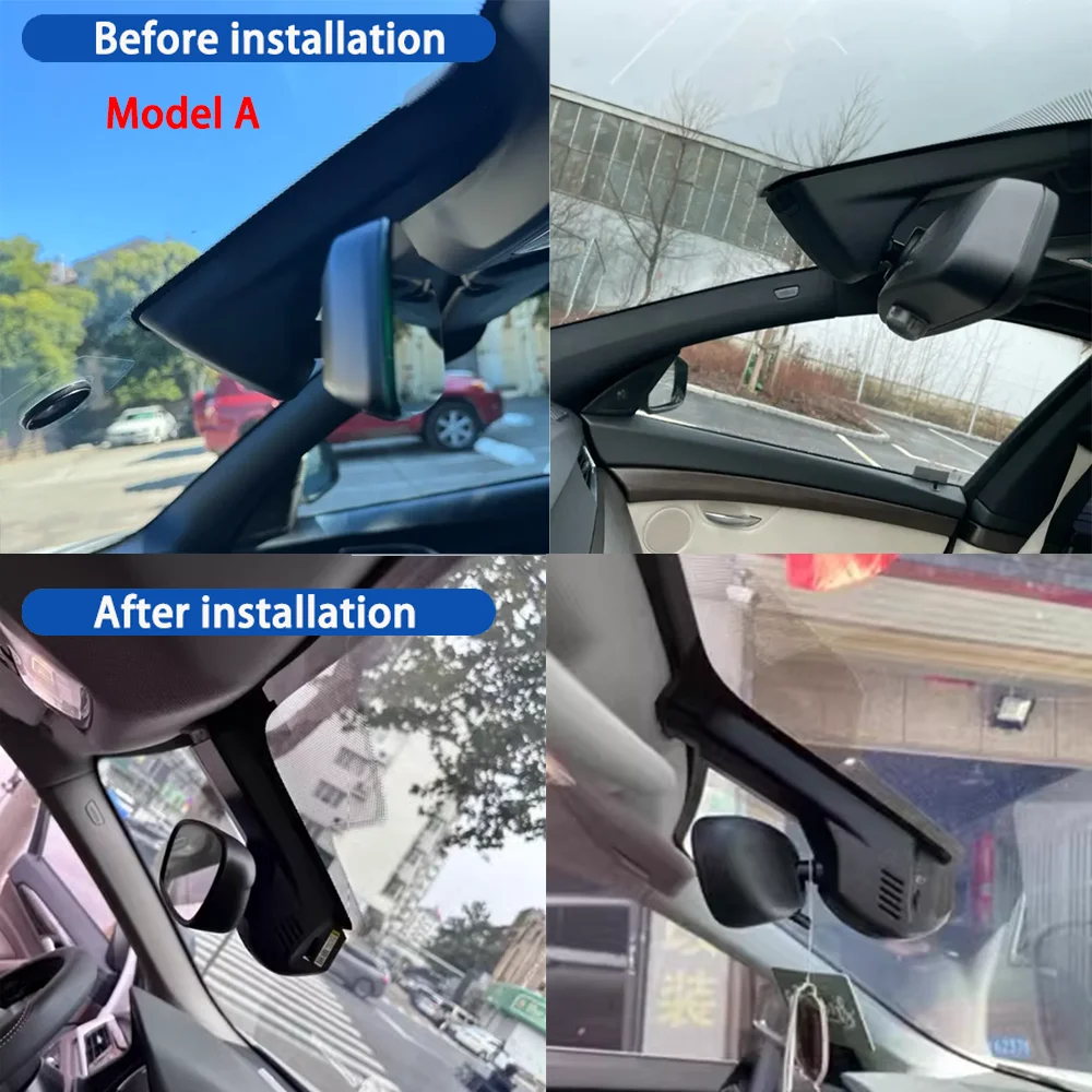 Dash Cam for BMW 3 4 7 Series F30 F31 F34 F35 F32 F33 F36 M3 M4 F01 F02 M7 Front＆Rear DVR Dashboard Camera Video Drive Recorder view 4