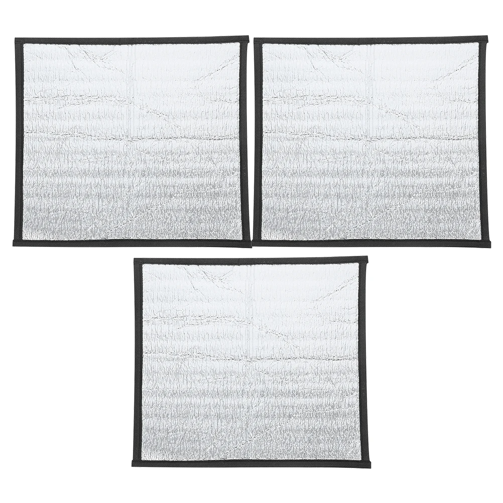 

3Pcs Reflective Reptile Heating Pad Thermal Film Insulation Mat Safe Heating for Snake Lizard Turtle Frog Gecko Tanks