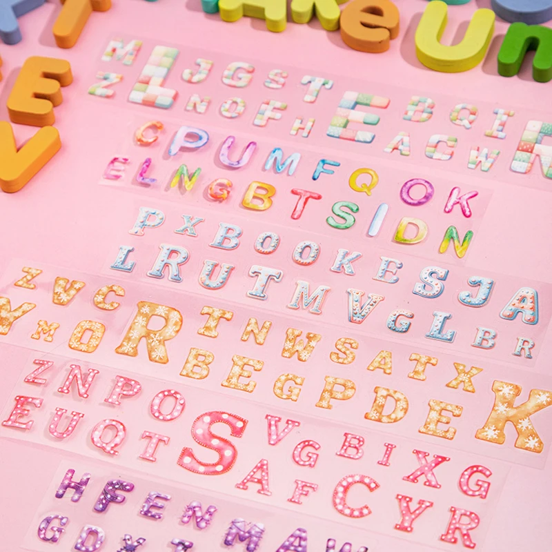 3 ม้วน/ถุงตัวอักษร Land Series สัตว์เลี้ยงกันน้ํา Die-Cut เทปกาวเทป DIY คู่มือปฏิทินโน้ตบุ๊คแว่นตากรอบรูป