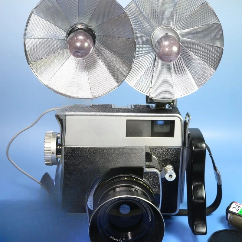 

Medium frame size press film camera